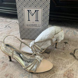 Marinelli Ivory Tip II Strappy Formal Shoes - New in Box